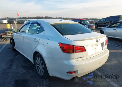 2007 Lexus Is 250 z USA, uszkodzony, nr VIN JTHCK262672018110